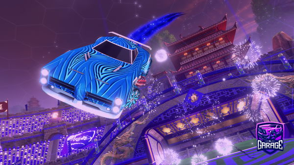 A Rocket League car design from ravalloni