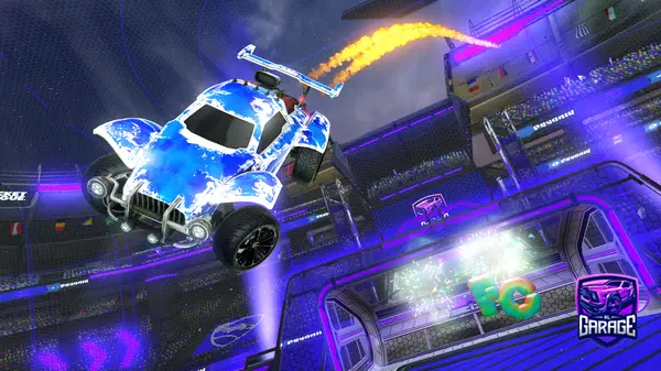 A Rocket League car design from winner12334