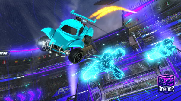 A Rocket League car design from clippedulol