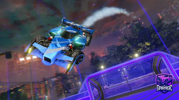 A Rocket League car design from Pacmanbear