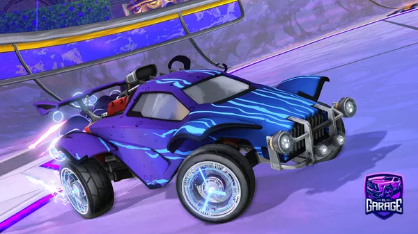 A Rocket League car design from Inchiki