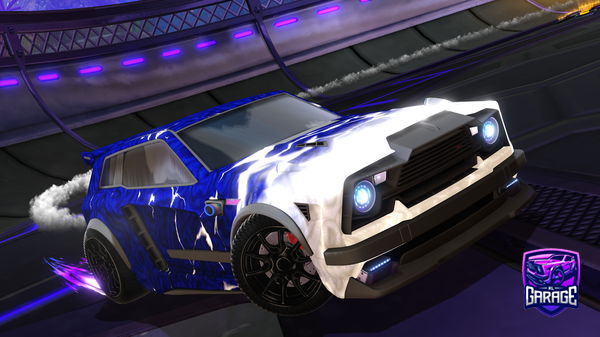 A Rocket League car design from RickLeaderYT