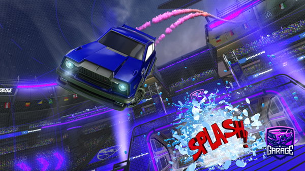 A Rocket League car design from Joel7115