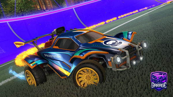 A Rocket League car design from RLsizlz