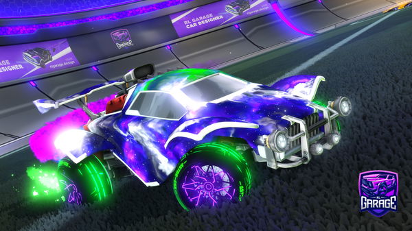 A Rocket League car design from berkandbey