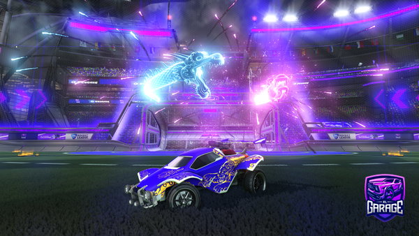A Rocket League car design from Andresguitar10