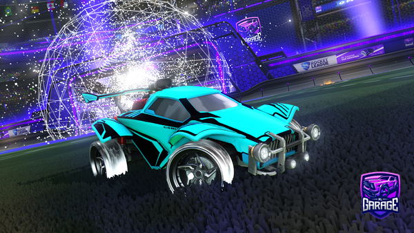 A Rocket League car design from Kuziolek