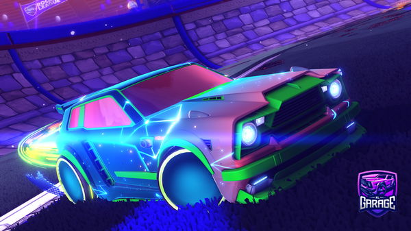 A Rocket League car design from solved73