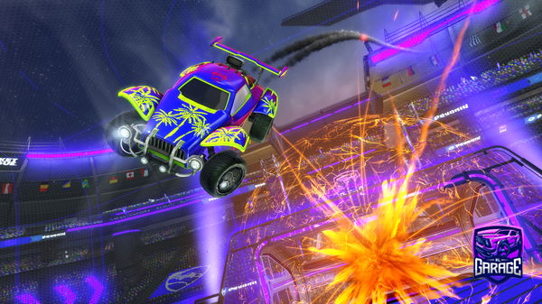 A Rocket League car design from Gyuctt