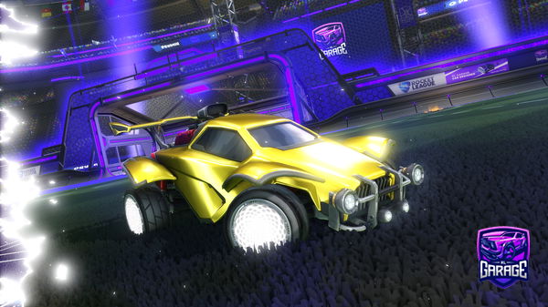 A Rocket League car design from El-Gingero-Jr