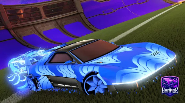 A Rocket League car design from irosario78