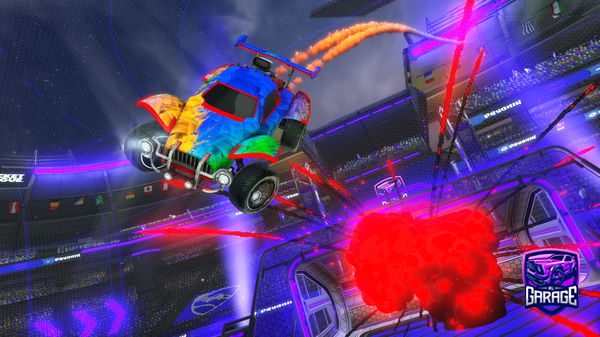 A Rocket League car design from Freekandel