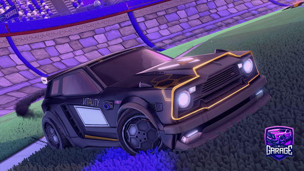 A Rocket League car design from Ultyy