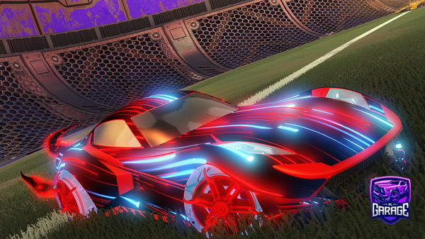 A Rocket League car design from irosario78