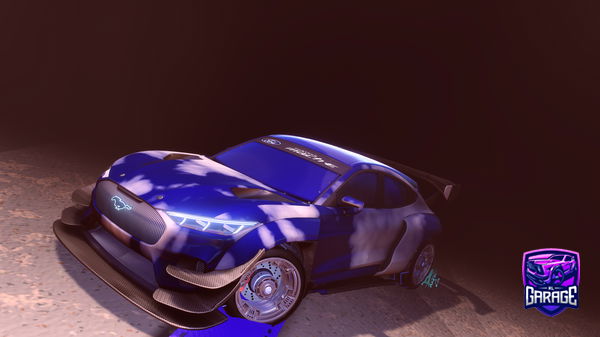 A Rocket League car design from Gtkrn