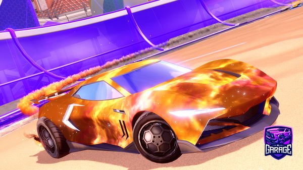 A Rocket League car design from liletarzzy