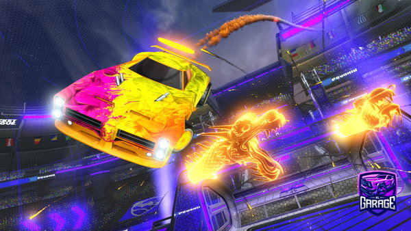 A Rocket League car design from Clappingcheeks54_rl