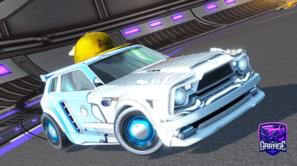 A Rocket League car design from MantarayNintendoSwitch