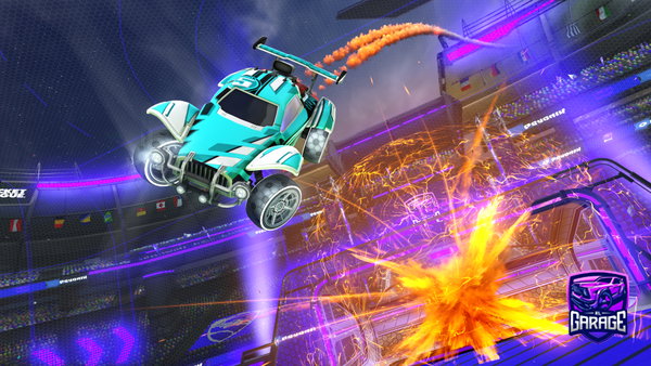 A Rocket League car design from SwagMasterBigG