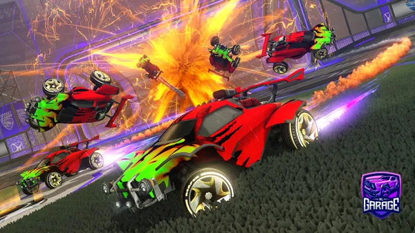 A Rocket League car design from amongusdog