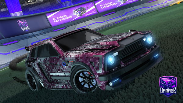 A Rocket League car design from bluerocket55