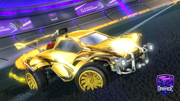 A Rocket League car design from Wil-z09