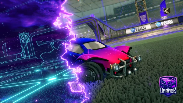 A Rocket League car design from Nixk301