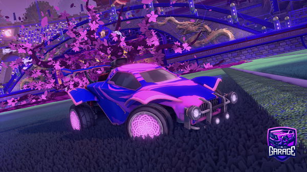 A Rocket League car design from WhyIsBanana