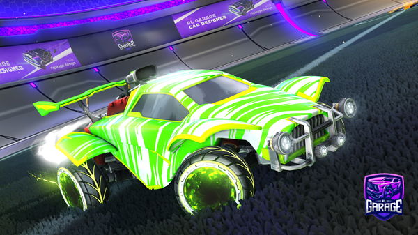 A Rocket League car design from STKZ0_0