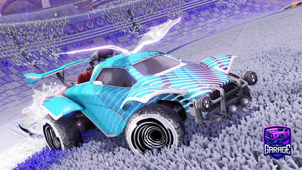 A Rocket League car design from Mob100209