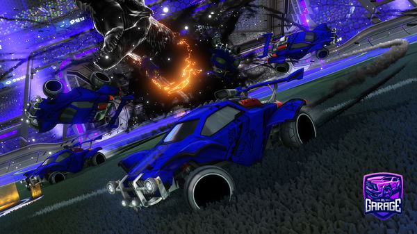 A Rocket League car design from moving_cupcake