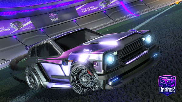 A Rocket League car design from nammcl