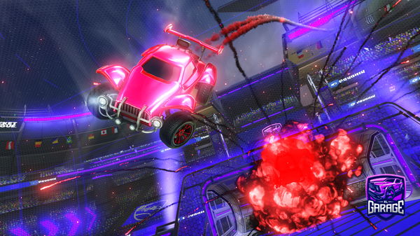 A Rocket League car design from senseiajay