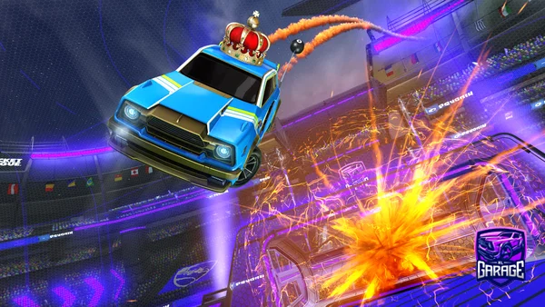 A Rocket League car design from PeterMVP111