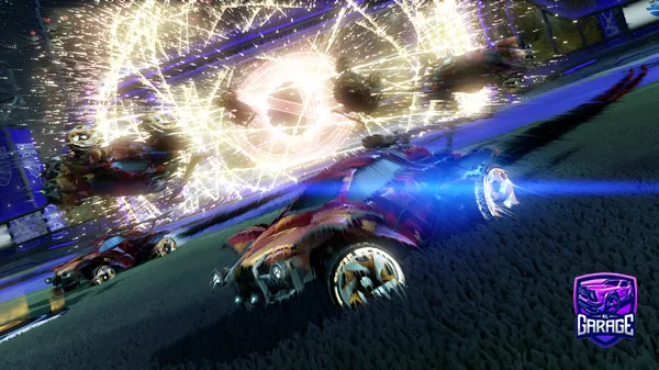 A Rocket League car design from imouto-san