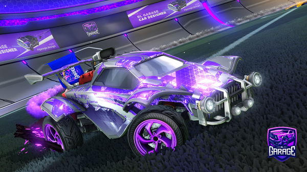 A Rocket League car design from TicTacTechAttack