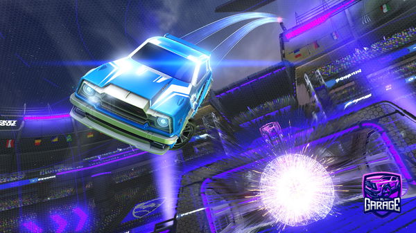 A Rocket League car design from Peace_ctrl_coco