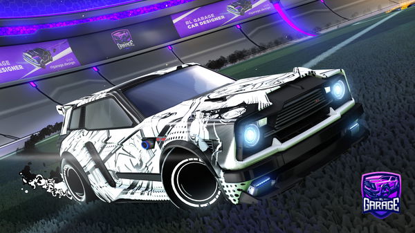 A Rocket League car design from Damirkaso