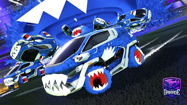 A Rocket League car design from SuperCayse