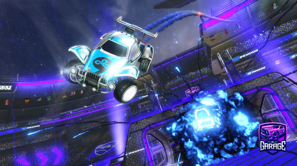 A Rocket League car design from Mrhypermax2