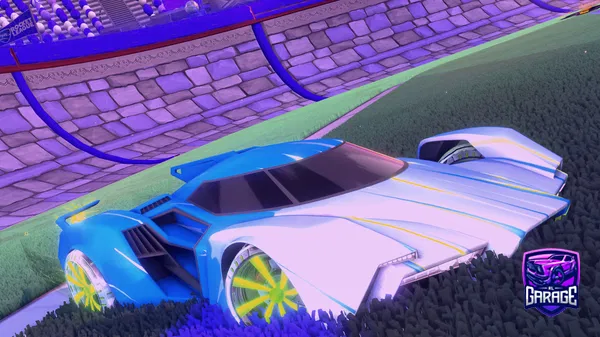 A Rocket League car design from AsphaltSportRL