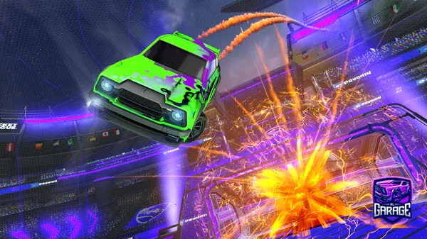 A Rocket League car design from dramaticbird523