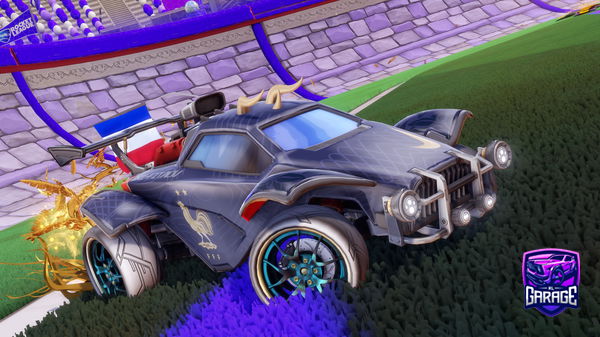 A Rocket League car design from Chaman35