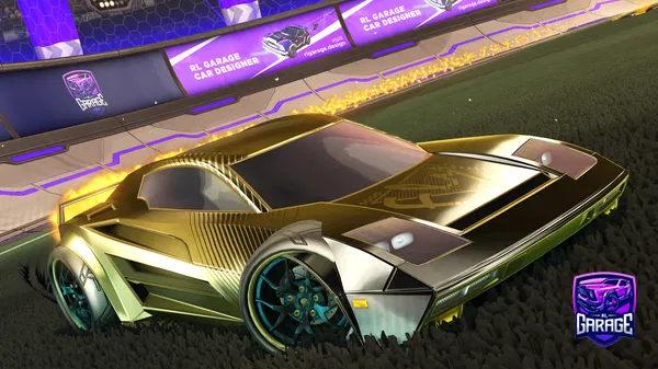 A Rocket League car design from mois10yt