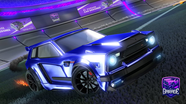 A Rocket League car design from seenova