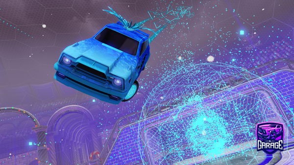 A Rocket League car design from ElgUaPeRaS