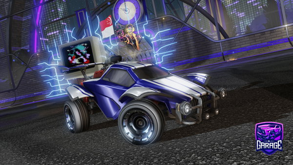 A Rocket League car design from Einoxity