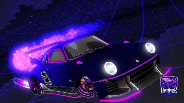 A Rocket League car design from IGqlxy