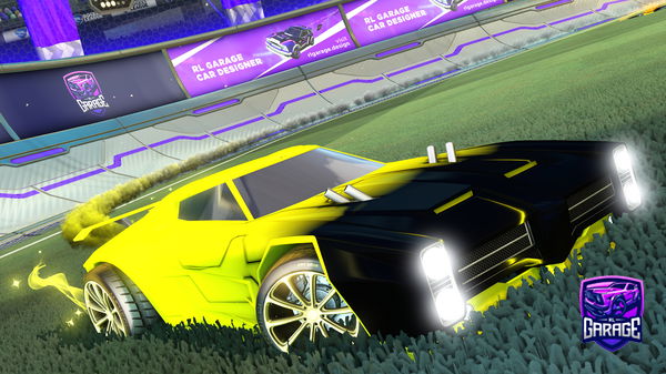 A Rocket League car design from winbros10