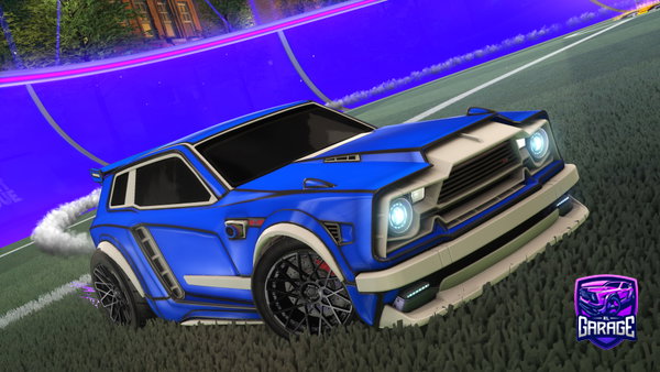 A Rocket League car design from theflyinghog